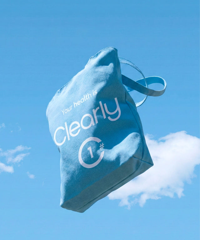 Clearly Bag featuring a flying bird design, made of transparent material with sleek handles, ideal for everyday use.